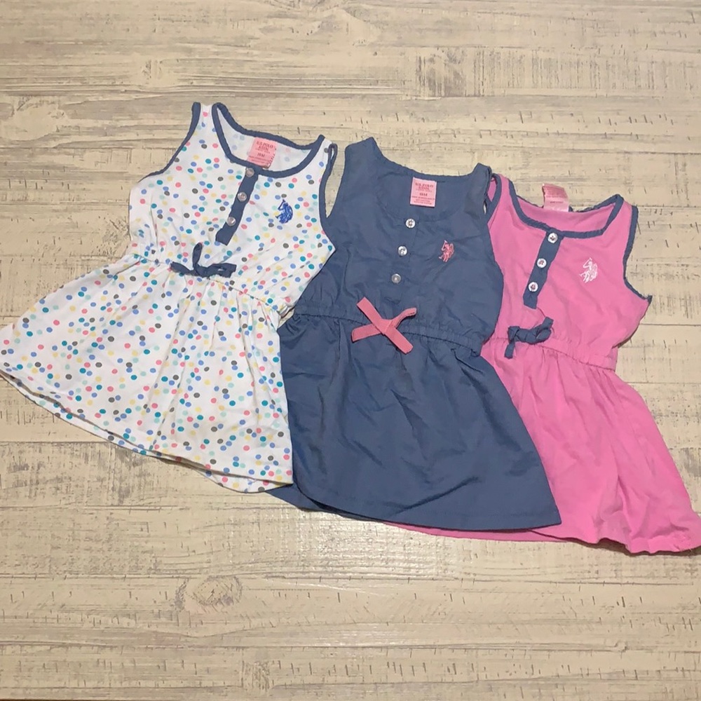 🔵 3/$30 | Set of 3 U.S. Polo Dresses